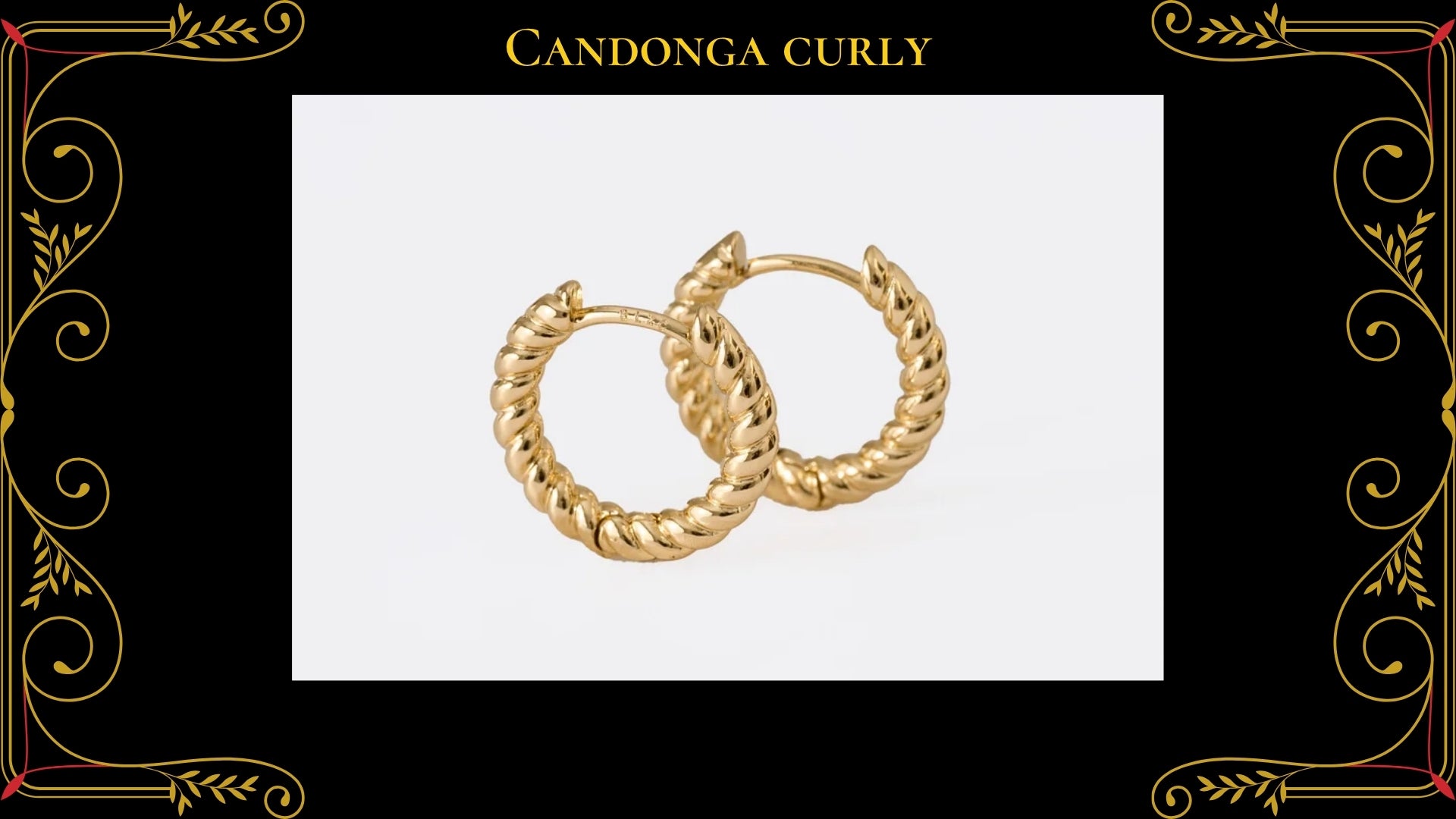 Candonga Gucci Pequeña Oro Laminado 18K