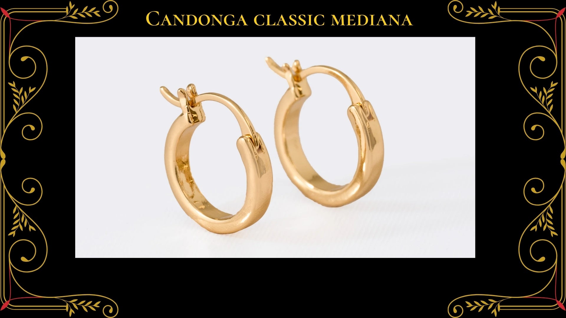 Candonga CT My Love Pequeña Oro Laminado 18K