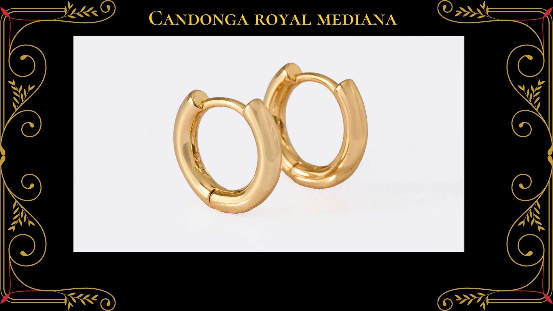 Candonga CT My Love Mediana Oro Laminado 18K