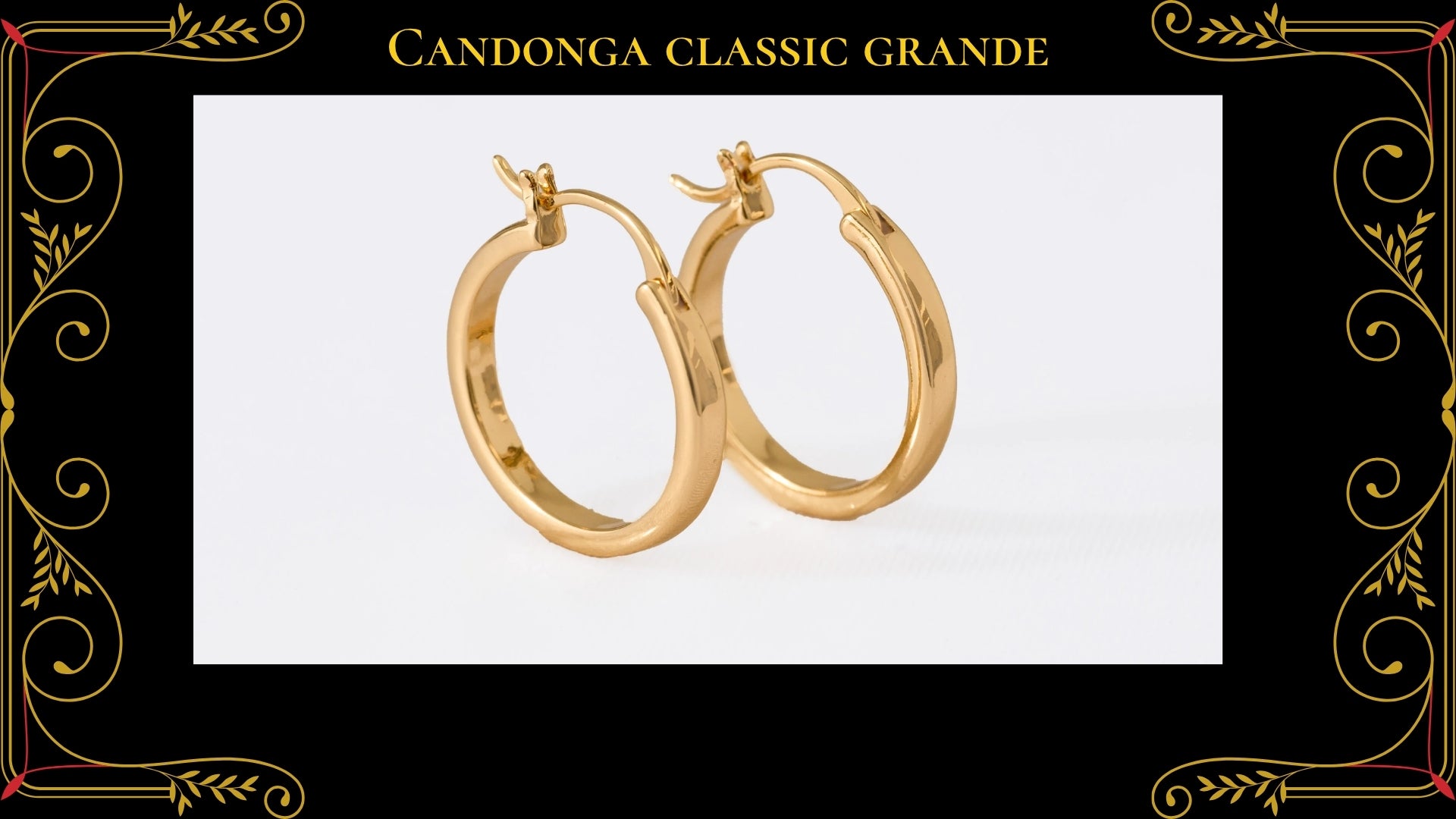 Candonga Gold Dust 3cm Oro Laminado 18K
