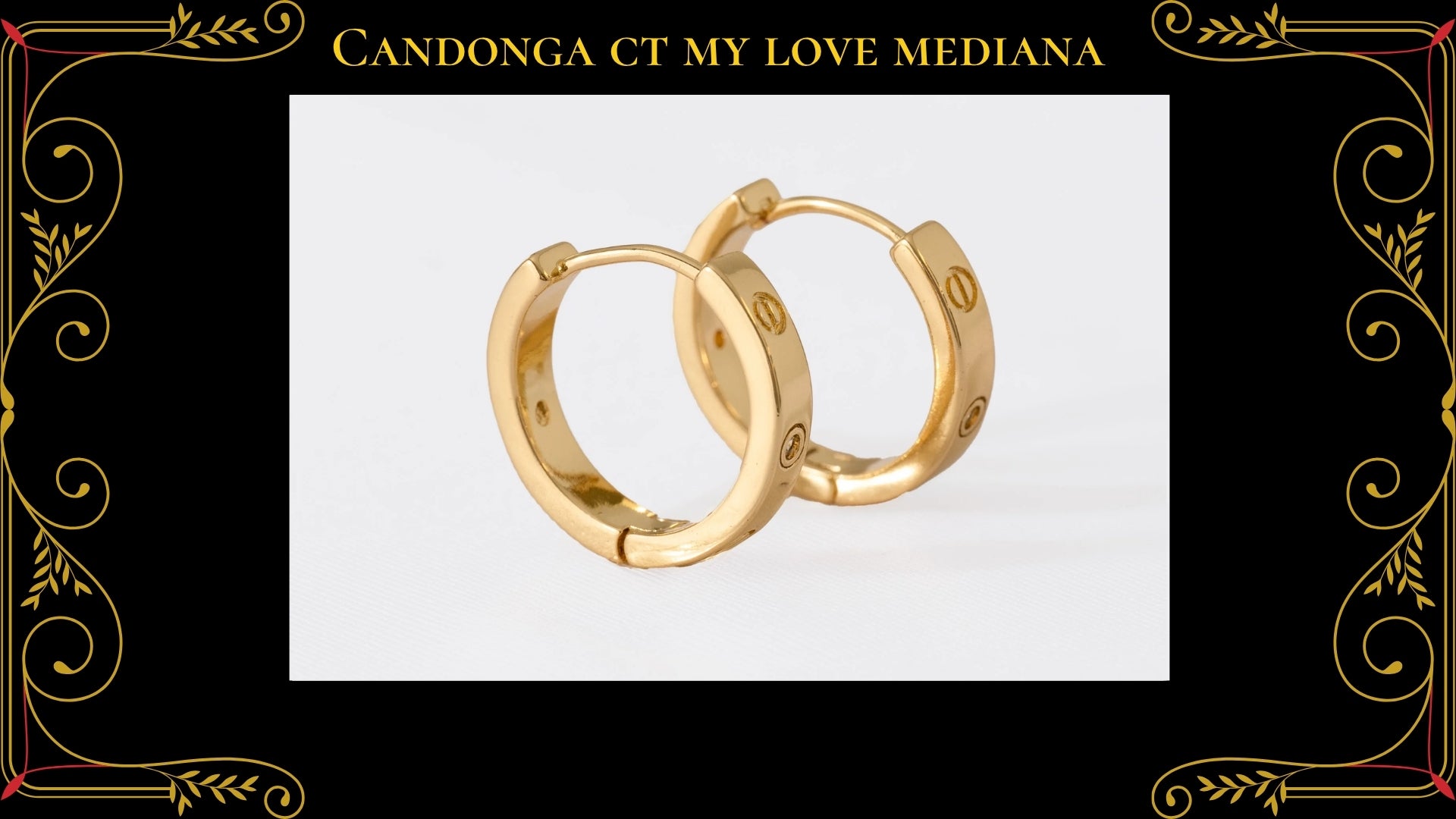 Candonga Vintage Oro Laminado 18K