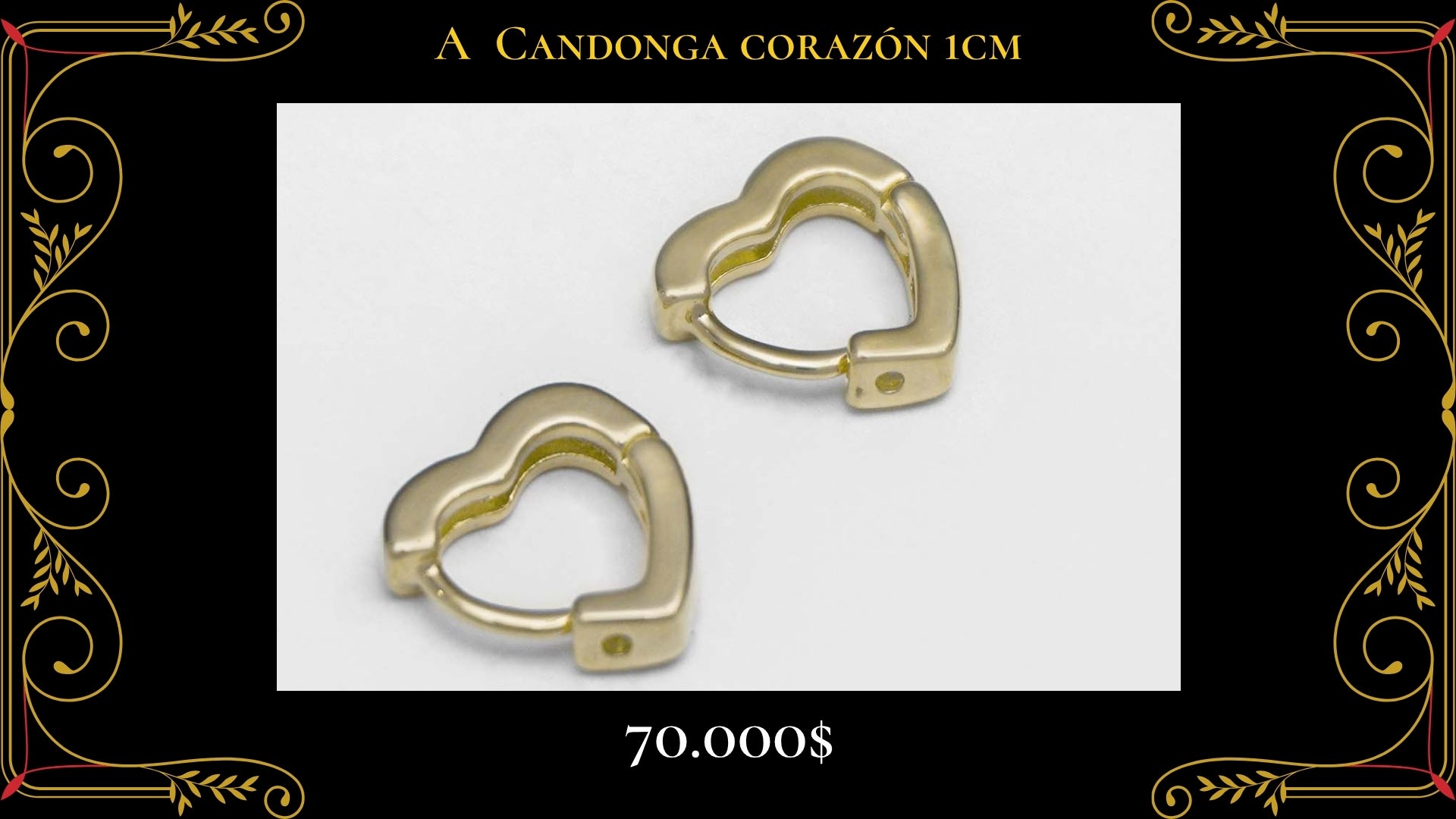 Candonga Slim Blue Oro Laminado 18K