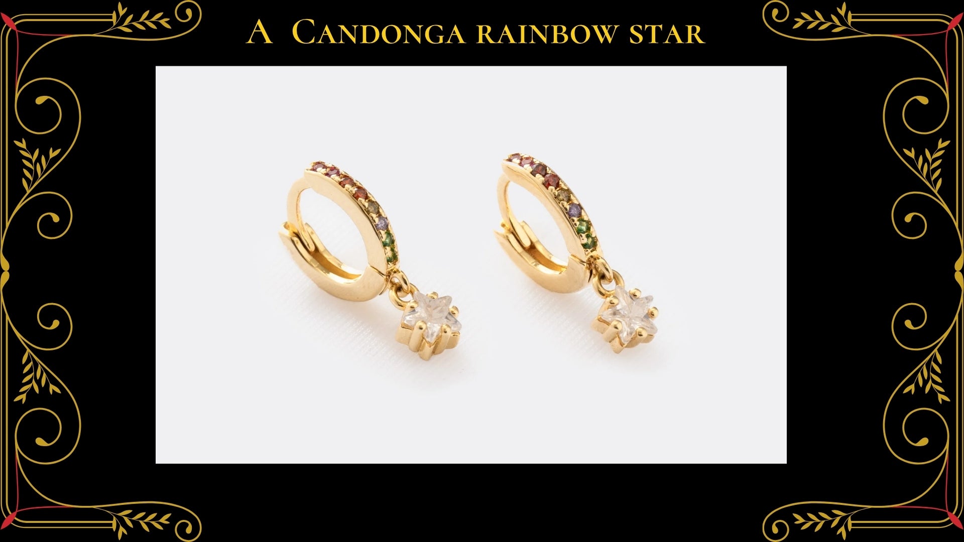 Candonga Esfera Oro Laminado 18K