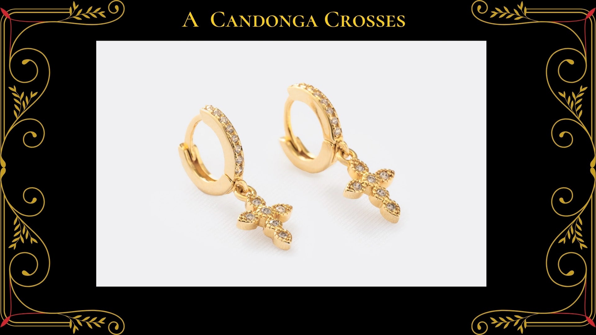 Arete Candonga Gucci Oro Laminado 18K