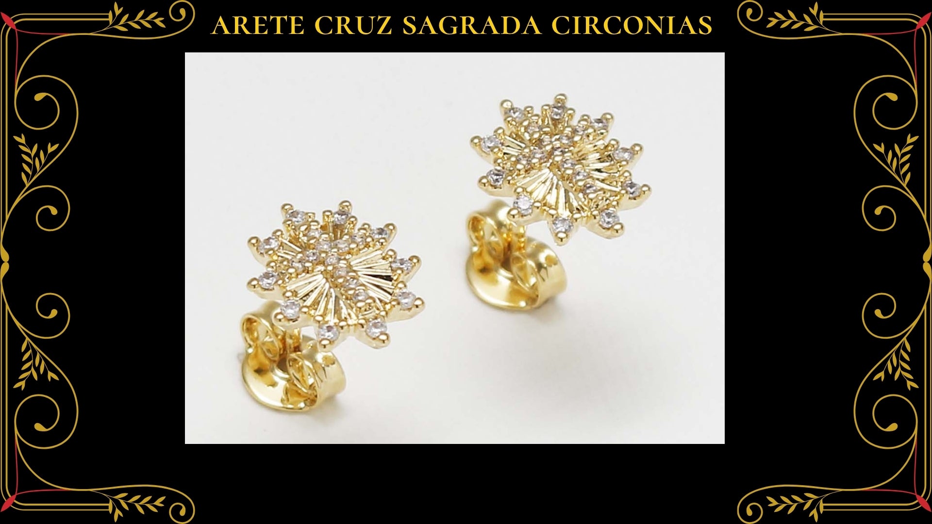 Arete Gypsy Oro Laminado 18K