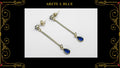 Arete Clover Redondo Circonias 1cm Oro Laminado 18K