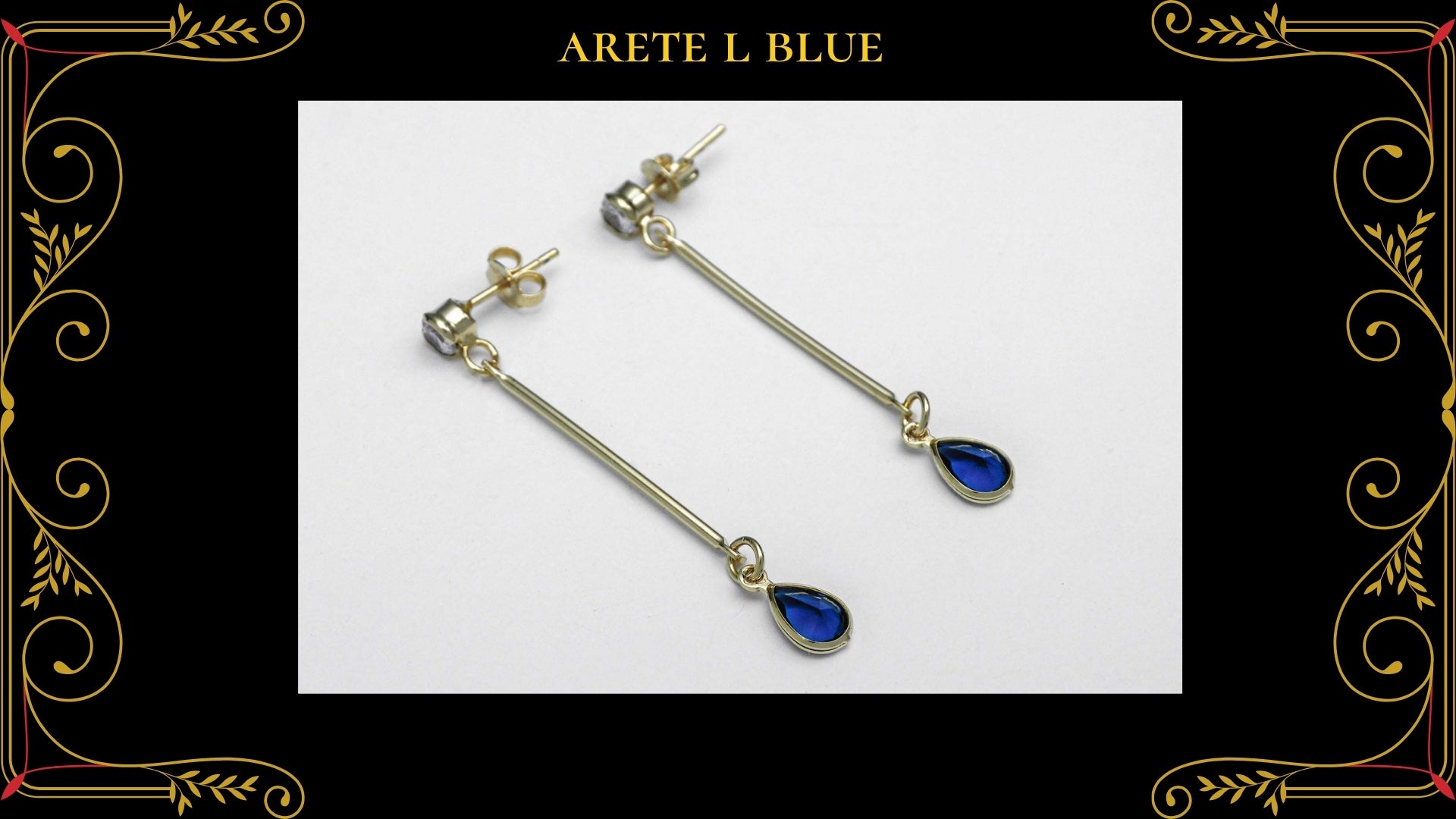 Arete Clover Redondo Circonias 1cm Oro Laminado 18K