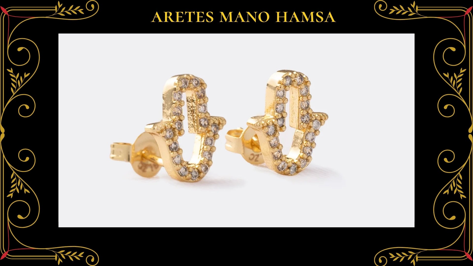 Arete Loop Oro Laminado 18K