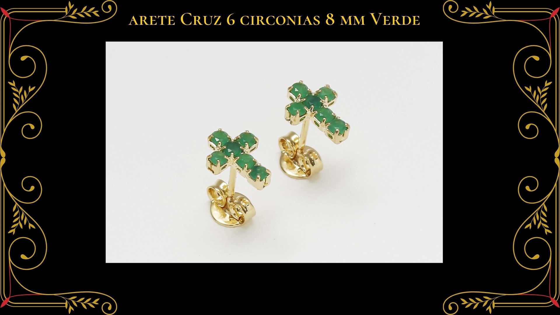 Arete Balín 2mm Oro Laminado 18K