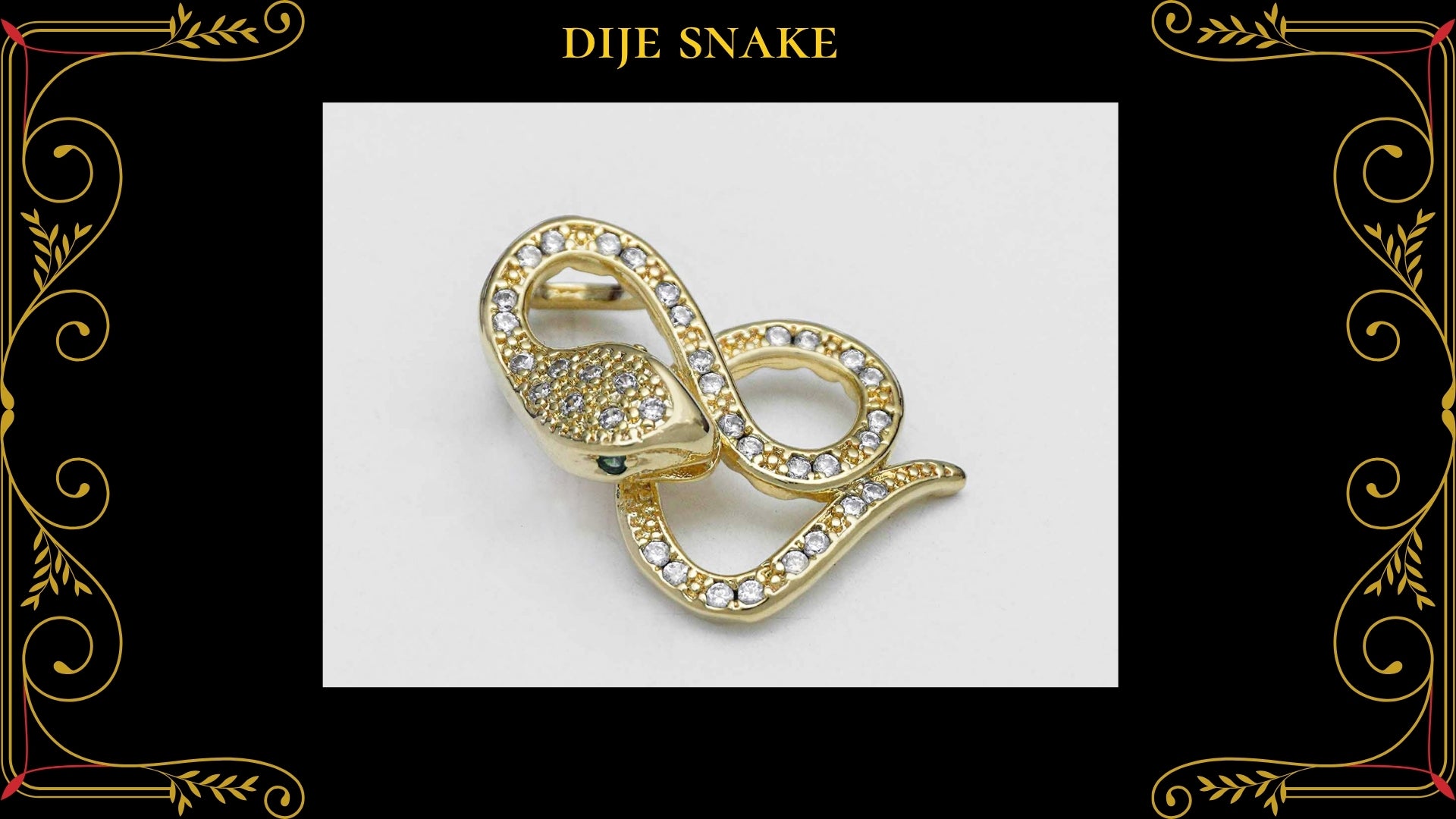 Dije Clover Sol Oro Laminado 18K