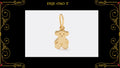 Dije Colombia Oro Laminado 18K
