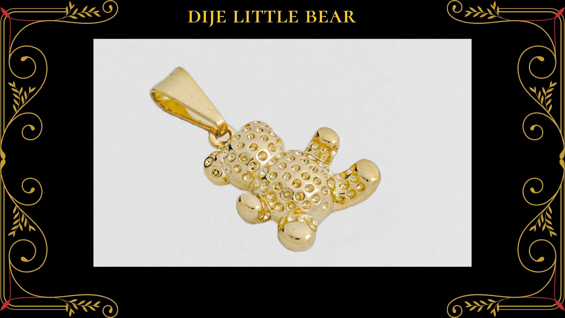 Dije Aztec Oro Laminado 18K