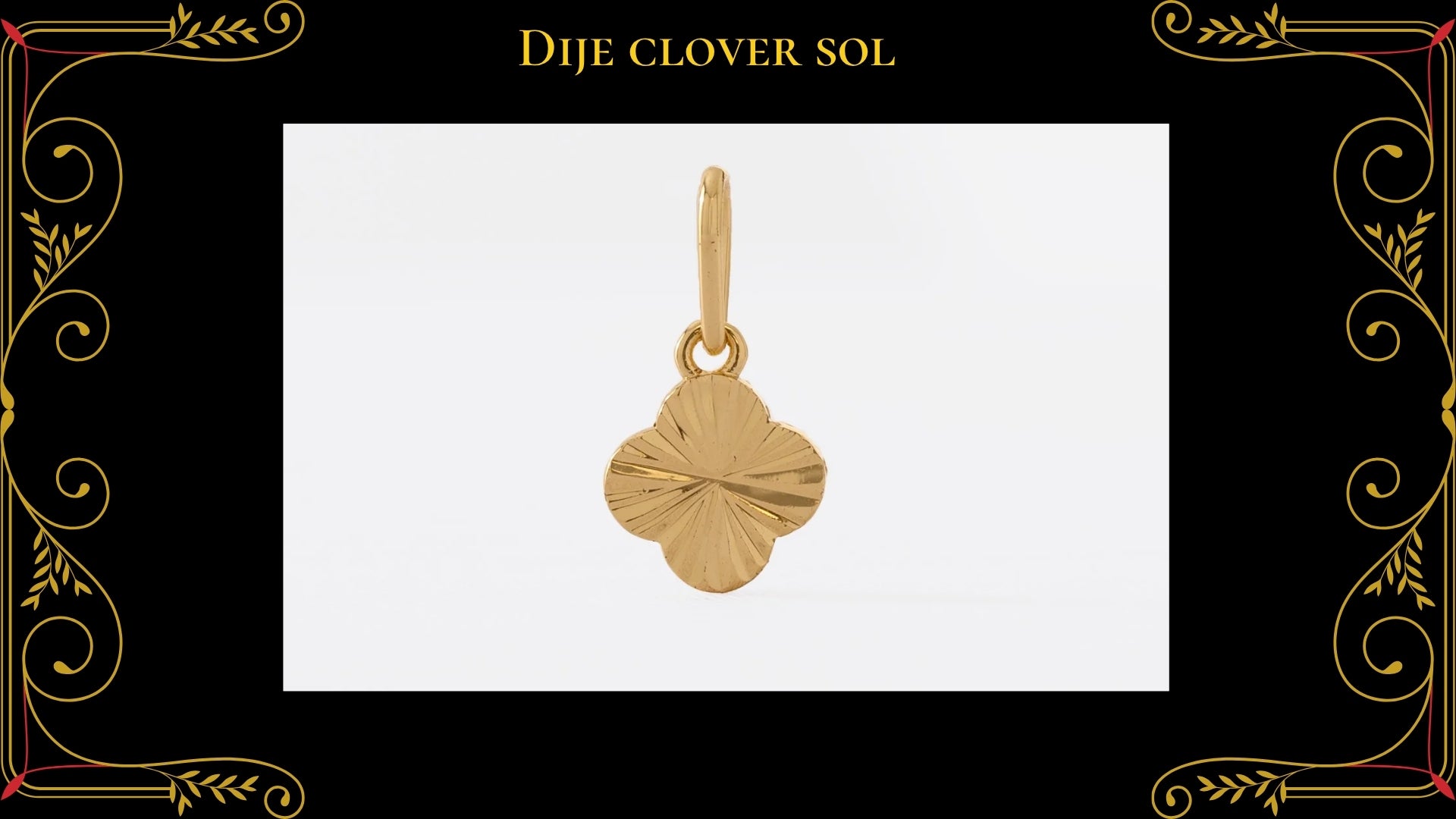 Dije Caballo de Mar Oro Laminado 18K
