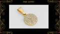 Cruz INRI Delgada 1.5cm Oro Laminado 18K