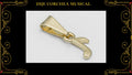 Cruz Toretto 3.1cm Oro Laminado 18K