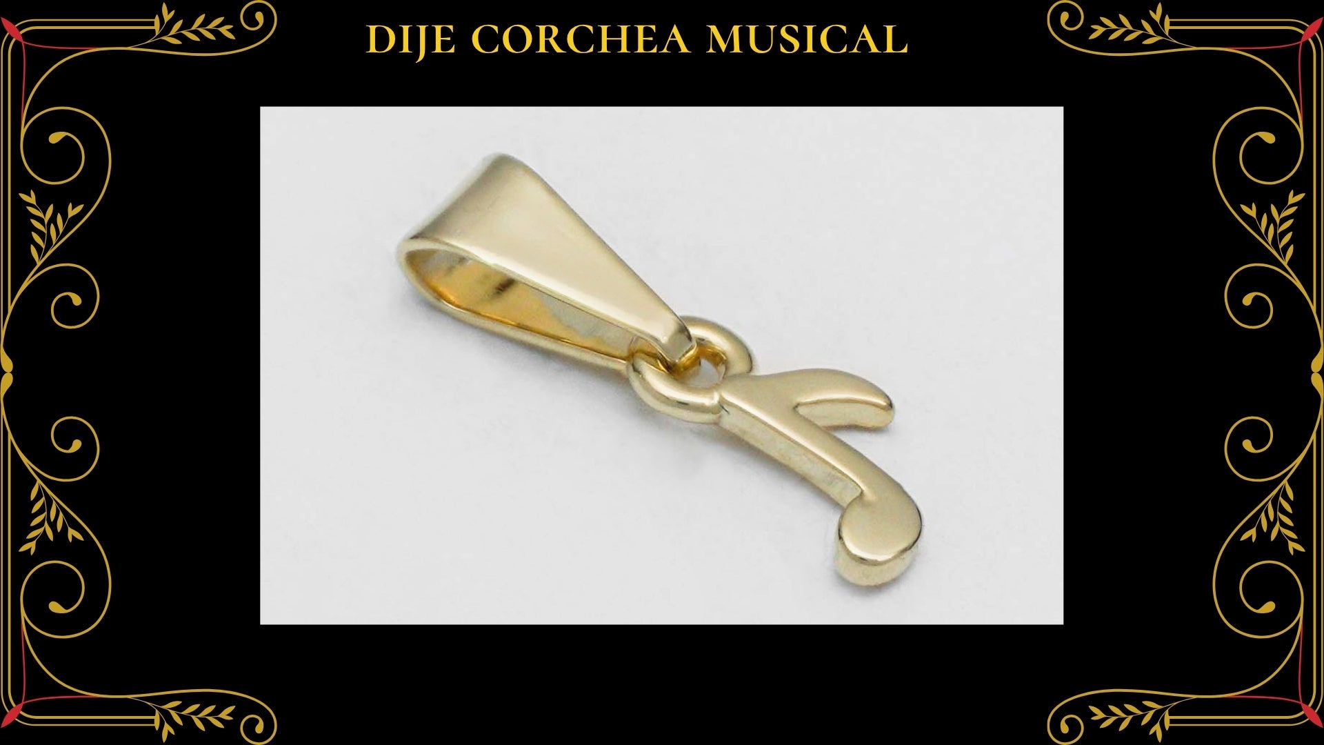 Cruz Toretto 3.1cm Oro Laminado 18K