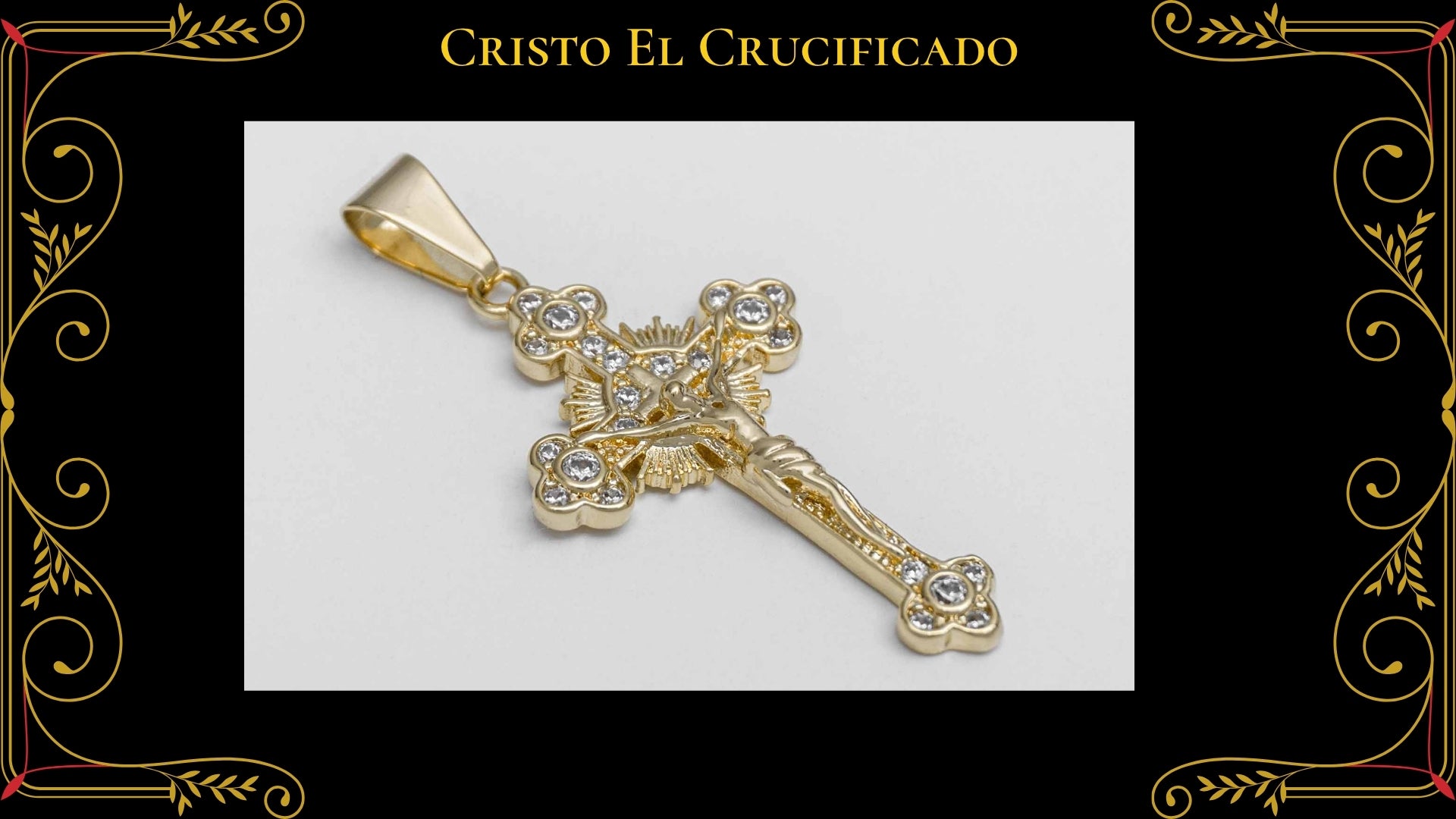 Cruz Celestial Oro Laminado 18K