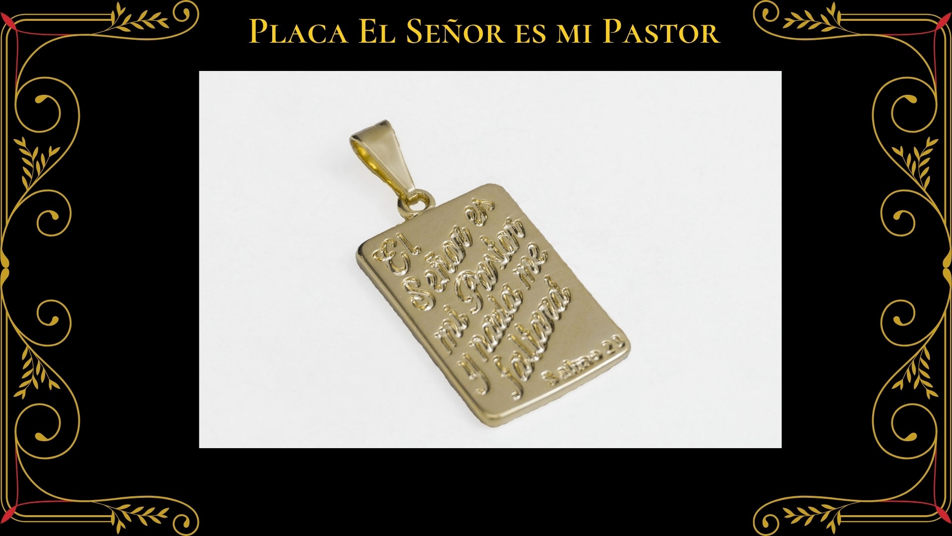 Cruz Madero Grande Oro Laminado 18K
