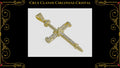Cruz Lumen 5.1cm Oro Laminado 18K