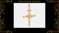 Cruz Green Soul Oro Laminado 18K