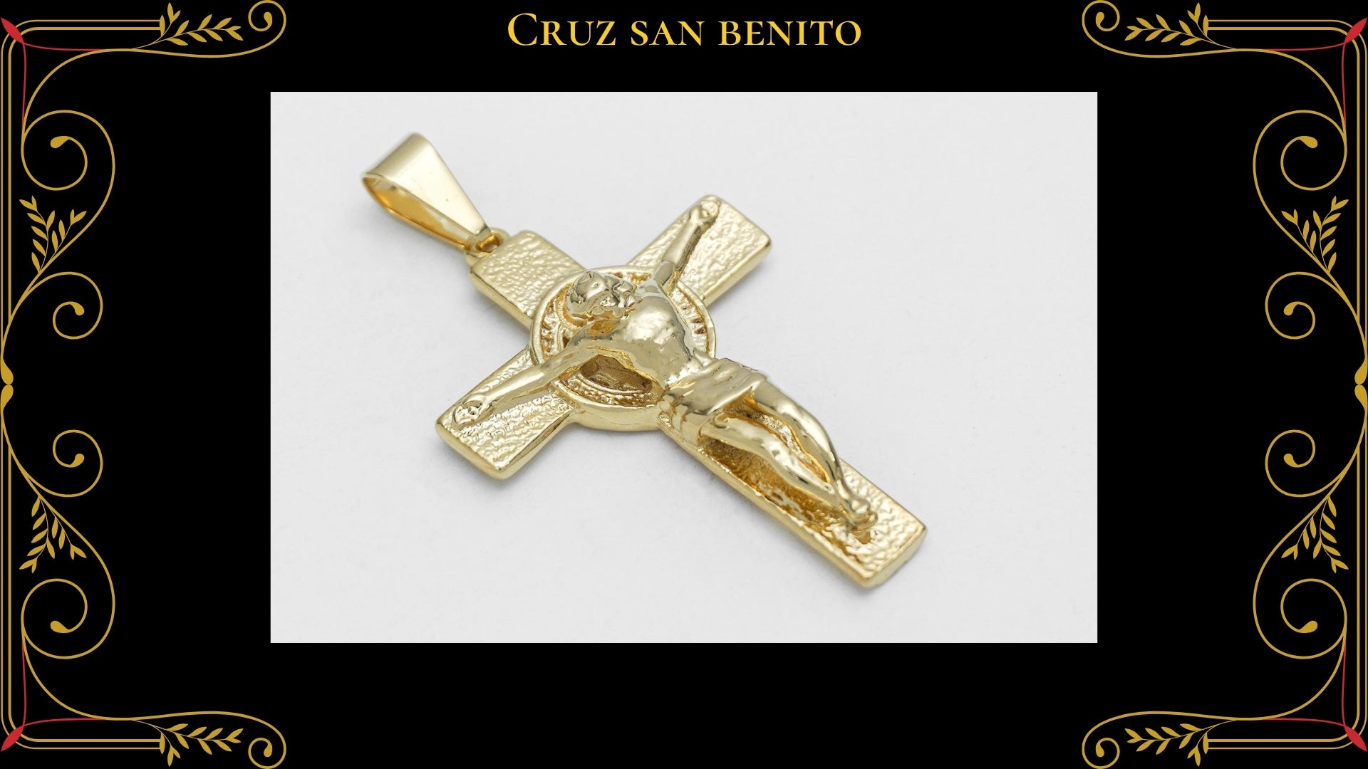 Cruz Celestenial Oro Laminado 18K