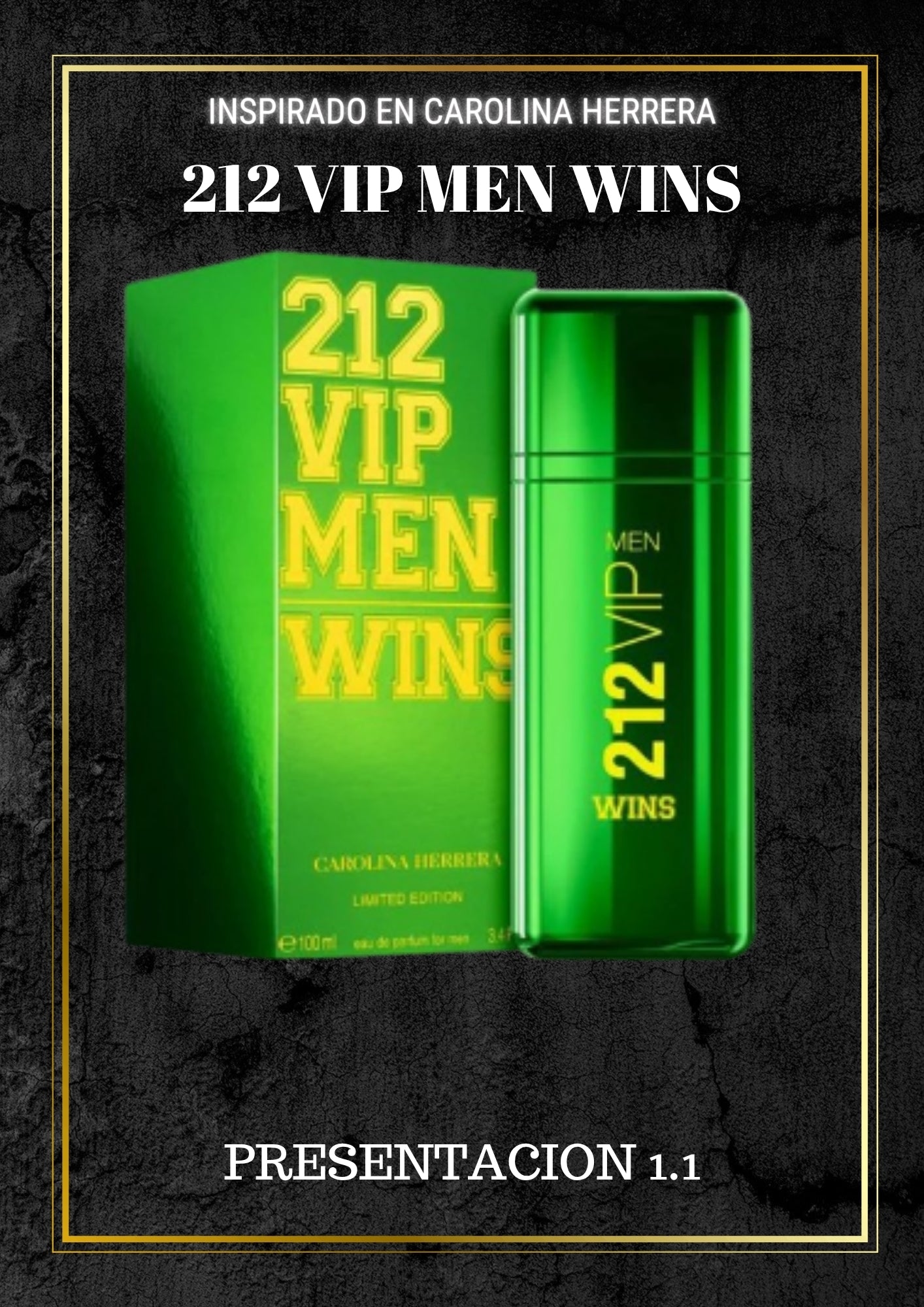 212 VIP Men Wings