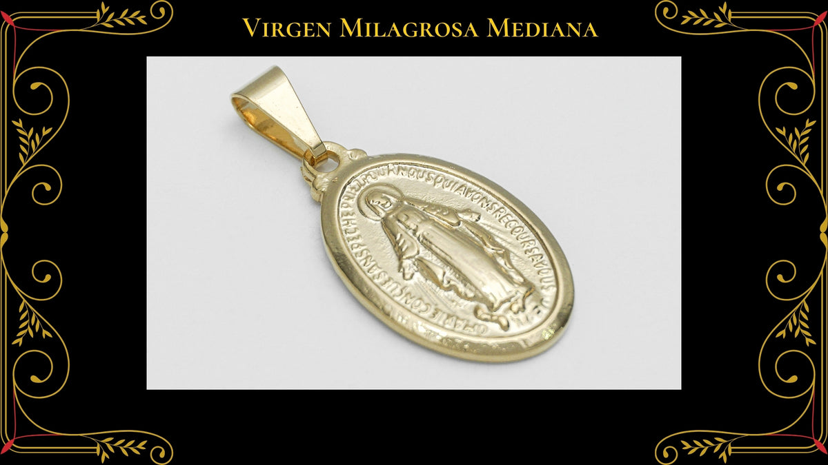 Dije Divino Espíritu Santo Oro Laminado 18K