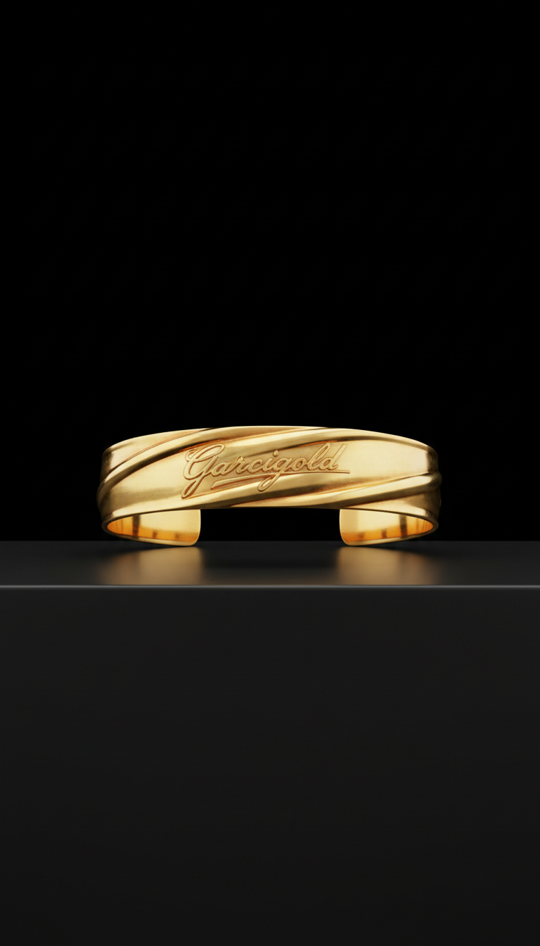 Gold-Plated Curb Chain Bracelet