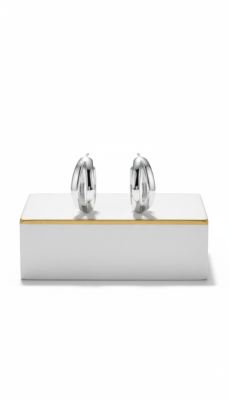 925 Silver Minimalist Signet Ring